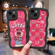 LOTSO CUSTOM BLACK WAVE SOFTCASE FOR iphone X XS MAX XR 6 6S 6+ 7 7+ 8 8+ 11 12 13 14 DAPro Max