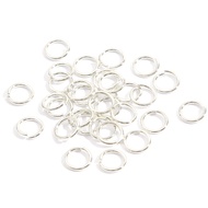 Beadia 100-500pcs Cincin Split Ring & Jump Ring 3-10mm - Untuk DIY Perhiasan Kalung Gelang & Aksesor