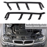 Front Upper Headlight Lens Shell Cover Strip Trims Headlight Sealing Gasket For BMW X3 E83 E84 2004-