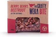 Crafty Weka Berry, Berry, Beetroot Bite - Great Source of Fiber & Protein - Plant-Based Vegetarian S