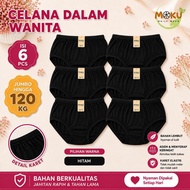 Underwear Dark BlackWanita Smooth JumboPOLOS from Teenagers to Pregnant Women (ML XL XXL 4L 5L)
