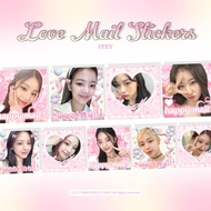 Itzy Love Mail Sticker Prikula Sticker Packeging Kpop Sticker Korean Sticker [pinkeurie studio]