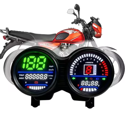 Multi-functional Motorcycle Accessories Speedometer Moto Digital Tachometer Dashboard for Bajaj Boxe