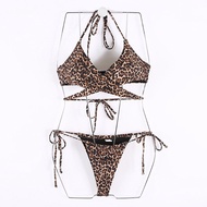 YANHAISHIGUANG | Slim Fit Gather Bikini 2 Pieces