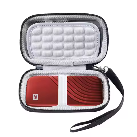 Newest Hard EVA Protect Storage Bag Carrying Cover Case for WD My Passport SSD 500G 1TB 2TB Portable