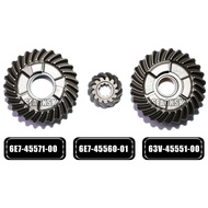 Gear Set for Yamaha 2 Stroke 15HP 15F boat engine 6E7-45560-01 63V-45551-00 6E7-45571-00