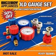 R134A Aircon Manifold Gauge Freon Pressure Gauge AC Manifold Gauge Set