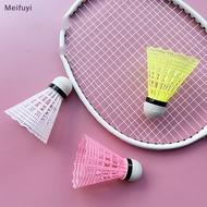 [Meifuyi] 5Pcs Homehold Indoor Durable Sports Badminton Shuttlecocks Plastic Nylon Training Balls COD