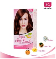 ( Số 5C)Thuốc nhuộm tóc Bigen Silk Touch Cream Color nâu đồng