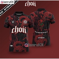 2024 CHOII EDITION Baju Tshirt Lelaki Thailand Viral Jersey Ootd Collar Blvckroseapparel Polo Shirt 