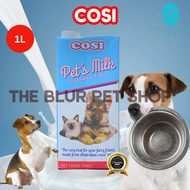 Expiration Date: June 2024 1L Cosi Pet's Milk Lactose Free Dog Puppy Kitten Cat Adult All Stages Milk Pet Essentials and Supplements
