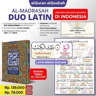 Al Quran Al Madrasah Duo Latin A5 Al Qosbah ,Alquran Tajwid Perkata La