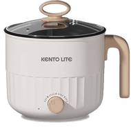 Kento Lite Electric Pot, Mini Electric Pot, Multi-Purpose Mini Hotpot, Heats Quickly, Multi-Purpose,