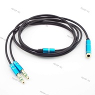 3.5mm Jack Microphone Headset Audio Splitter Aux Extension Cable Female to 2 Male Headphone For Phone Computer L1   SG@1F