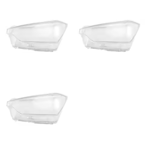 3X Car Front Headlight Lens Cover For Isuzu DMAX 2021 2022 2023 Clear Headlamp Cover Shell Left
