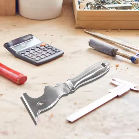 10 in 1 Putty Knife Paint Scraper Tool Multifunction Spackle Tool Putty Scraper for Removing Caulk P