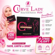 CurveLady Plus 100% ORIGINAL JAMU MONTOXX Supplement Moden Untuk Wanita