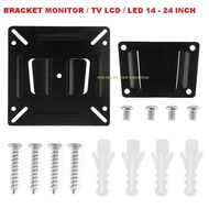 Led Lcd Tv Brackets / Brackets For 14-22 Inch Tv / Monitor - Black G933 Best