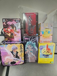 海賊王女帝咒術迴戰五条悟 虛式茈spy family dxf 約兒 初音兔女郎 bicute bunnies figure 長盒闊盒 布丁狗 chiikawa 轟焦兔模型大平賣清貨優惠新貨
