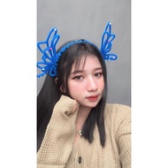 BUTTERFLY/ HEADSET PIPE HEADSET / BUTTERFLY HEADSET / CHARACTER HEADSET HANDMADE HEADSET