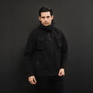OUTFIRM - Molfetta Jacket Visorhood Black P26