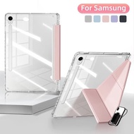 Y-fold Tablet Case for Samsung Galaxy Tab S7 S8 S10 S9 EF S6 A7 Lite A8 A9 Plus with Pencil Holder