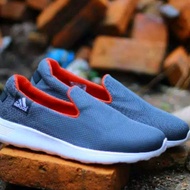 Sepatu Sneakers adidas slip on pria wanita murah tanpa tali