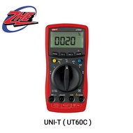 UNI-T UT-60C DIGITAL MULTIMETER AC/DC VOLTAGE AMP OHM CAPACITANCE TEMPARETURE TESTER (0103/342-0020)