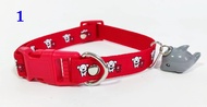 ปลอกคอหมา ปลอกคอแมว ปลอกคอสุนัข ปลอกคอเย็บลาย ห้อยกระพรวนตุ๊กตาน่ารัก รอบคอ 11-15 นิ้ว (SBD-Collar2C
