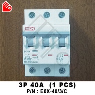 EATON MEM MCB 6KA Circuit Breaker DIN Rail Mount Type 6A 10A 20A 40A 63A 1 Pole 3 Pole SIRIM ORIGINA