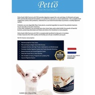 Petto Goat Milk With Multivitamin &amp; Prebiotics/Glucosamine For Cats &amp; Dogs-250g