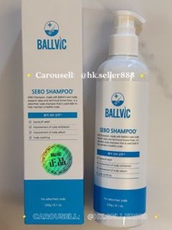 ❣️順豐包郵 🇰🇷限時優惠 韓國名牌 BALLVIC SEBO防敏感去屑洗頭水(230ml) (頭皮敏感紅癢 、脂溢性皮炎、頭屑角質  、濕疹 、異位炎症、 油性頭皮問題 、 炎症)