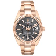 Rolex Rolex Sky-Dweller (Reference 326935). An unworn rose gold automatic wristwatch with date, dual