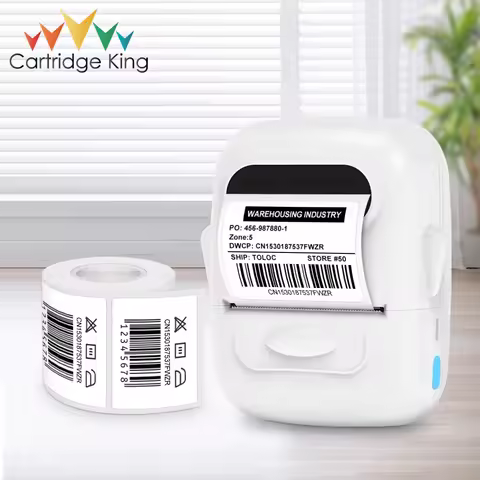 Adhesive Label Printer P50 Mini Portable Thermal Printer Similar to E210 M110 Label Machine DIY Stic