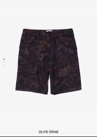 WTAPS 20SS CARGO / SHORTS / COTTON. RIPSTOP. CAMO Olive Drab