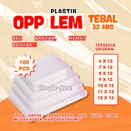 (CONTENTS 100 PCS) THICK OPP Plastic 6x12/7x12/8x12/9x12/10x12/11x12/12x12/ Contents 100 pcs