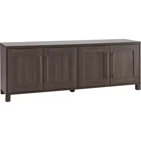 Recular TV Stand or TV's up to 80" in Alder Brown, TV Stands or the Living Room