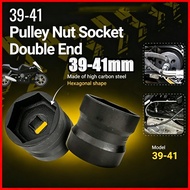 39mm x 41mm CVT Scooter Auto Clutch Box Socket Clutch Nut Wrench Pulley Spanner Tool Opener Double S