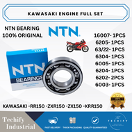 KAWASAKI RR150ZXR150ZX150KR150KRR150 ENGINE BEARING SET NTN- 16007 6205 63/22 6005 6204 6202 6003
