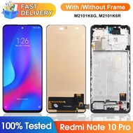 Display Screen for Xiaomi Redmi Note 10 Pro M2101K6G M2101K6R Lcd Display Digital Touch Screen for R