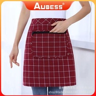Half Body Apron, Slim Summer Design, Kitchen And Household   Fabric, Breathable And Anti-fading Zipp