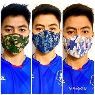 MASK ORIGAMI MASK LORENG DIGITAL FACE  MASK TUDM TLDM MASK LORENG FACE MASK 3D FACE MASK HIJAB ARMY 