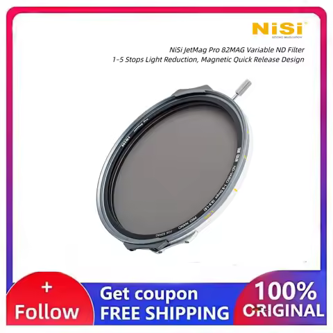 NiSi 82MAG JetMag Pro Variable ND Filter 1-5 Stops True Color Nano Coating Magnetic Design for Profe