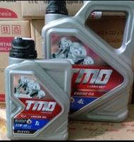 PAKET OLI TMO TOYOTA DIESEL SAE 10W-40 SN 4L DAN 1 L