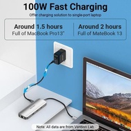 Vention Adapter Type-C To Hdmi Thunderbolt Usb Hub Docking Station