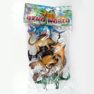 8PCS Dinosaurs World Dino World Mainan Kanak