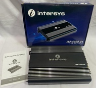 terbaru !!! intersys power amplifier mobil 4 channel intersys