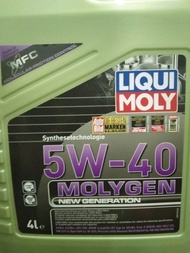 LIQUI MOLY 5w40 MOLYGEN (4L)