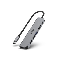 5-in-1 HUB Type-C -> HDMI + USB3.0 + USB2.0 + CardReader + PD 100W UNITEK H1118A