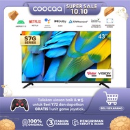 COOCAA 43 inch Smart TV - Digital TV - Android 11 - NetflixYoutube -